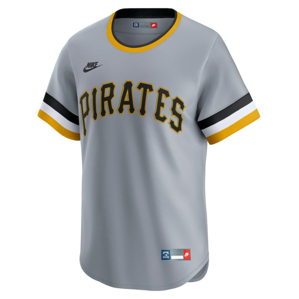 Pittsburgh Pirates Nike Cooperstown Collection Limited Jersey - Gray Jerseys
