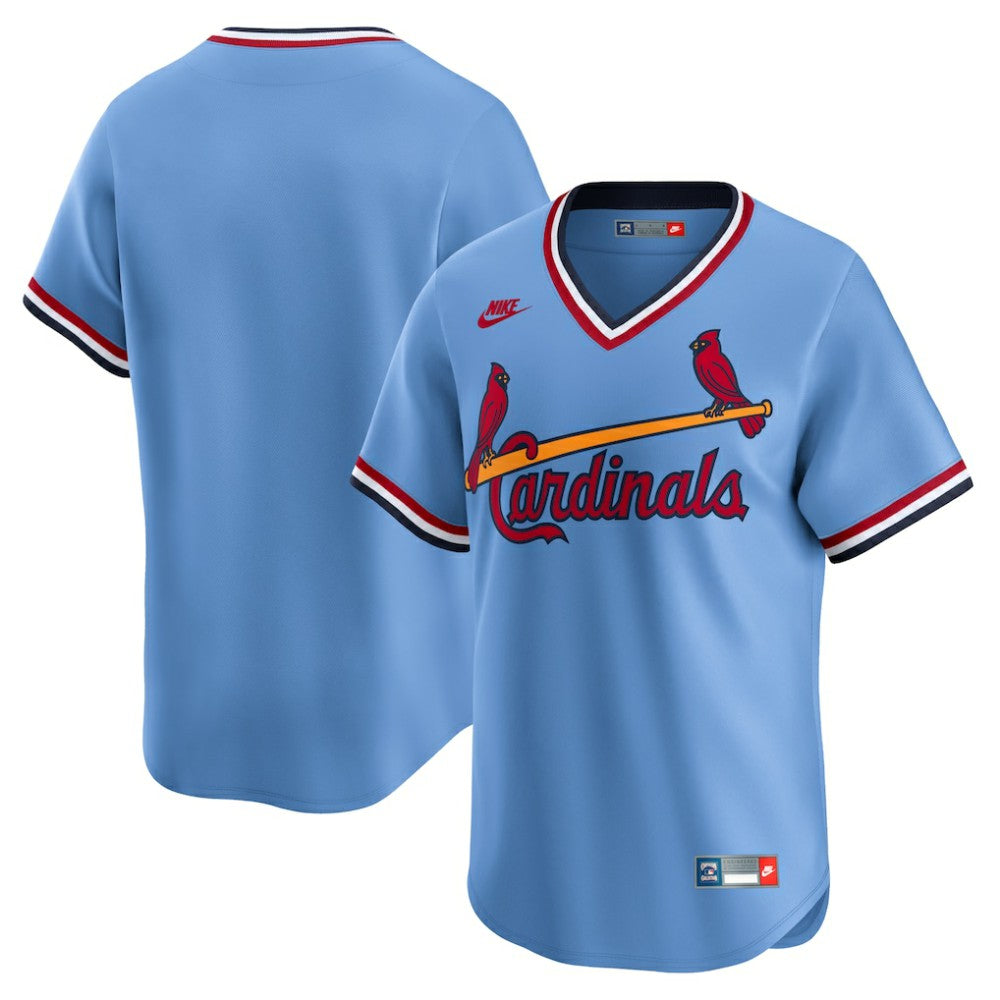 St. Louis Cardinals Nike Cooperstown Collection Limited Jersey - Light Blue Jerseys