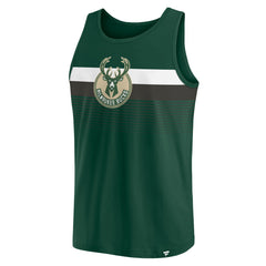 Milwaukee Bucks Wild Game Tank Top Hunter Green - Fanatics