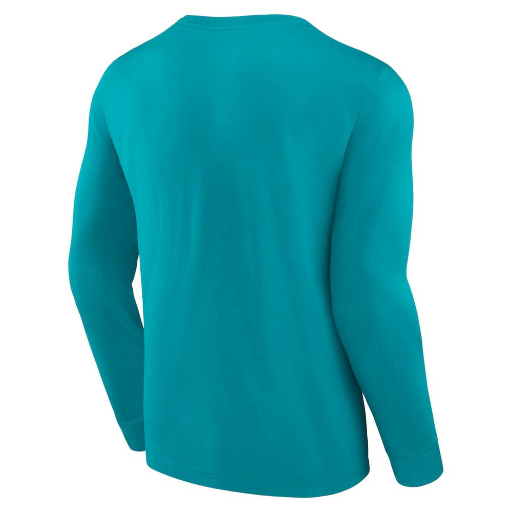 Charlotte Hornets Baseline Long Sleeve T-Shirt Teal - Fanatics