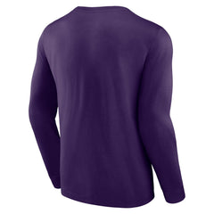 Phoenix Suns Baseline Long Sleeve T-Shirt Purple - Fanatics