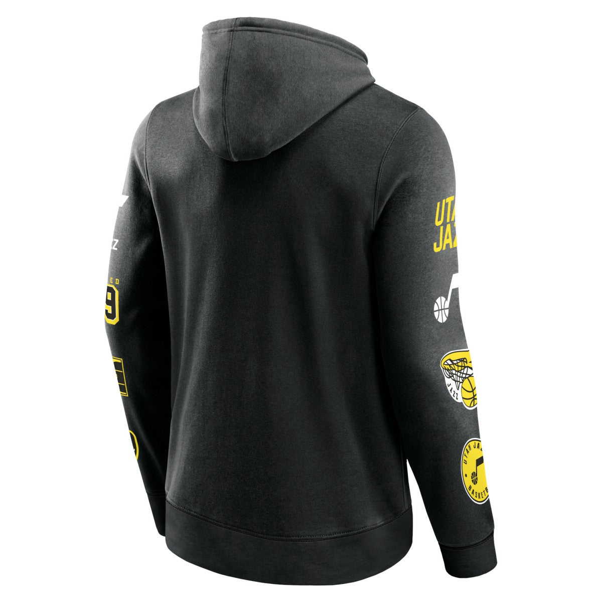 Utah Jazz Home Court Pullover Hoodie Black - Fanatics