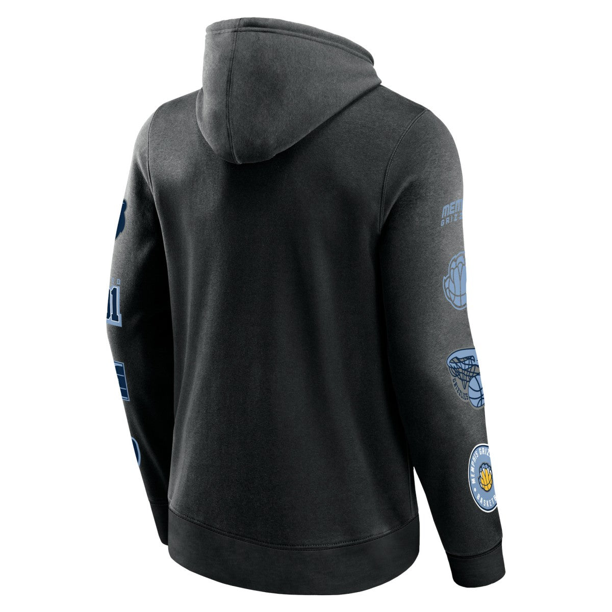 Memphis Grizzlies Home Court Pullover Hoodie Black - Fanatics outlet