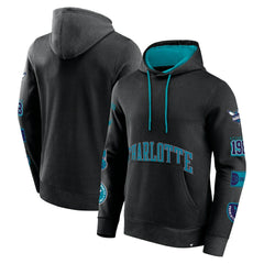 Charlotte Hornets Home Court Pullover Hoodie Black - Fanatics