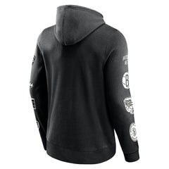 Brooklyn Nets Home Court Pullover Hoodie Black - Fanatics
