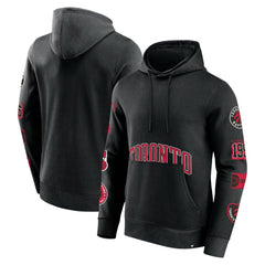 Toronto Raptors Home Court Pullover Hoodie Black - Fanatics