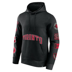 Toronto Raptors Home Court Pullover Hoodie Black - Fanatics