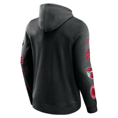 Toronto Raptors Home Court Pullover Hoodie Black - Fanatics