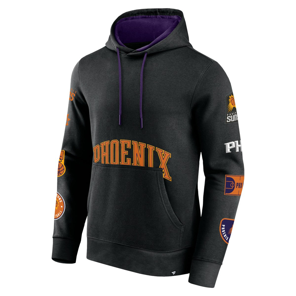 Phoenix Suns Home Court Pullover Hoodie Black - Fanatics