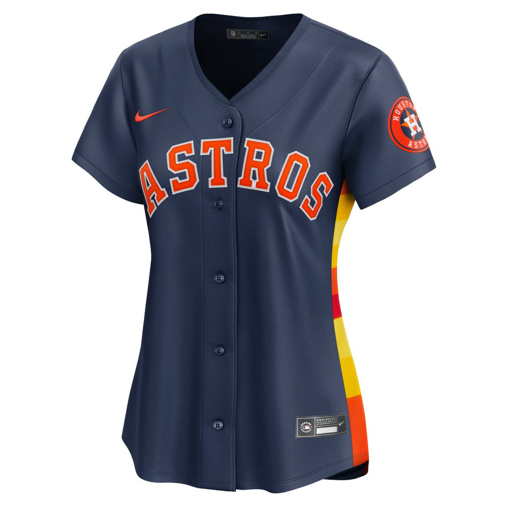 Jose Altuve Houston Astros Nike Women's Alternate Limited Player Jersey - Navy Jerseys