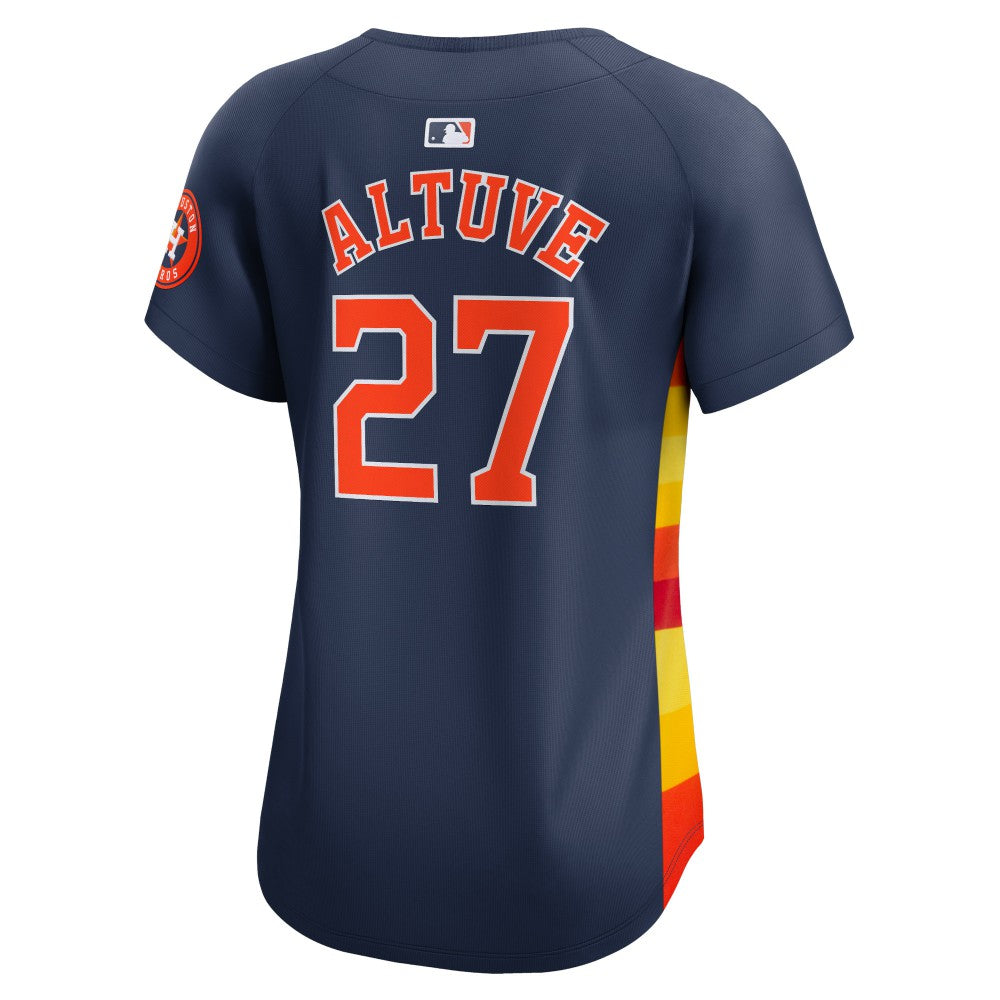 Jose Altuve Houston Astros Nike Women's Alternate Limited Player Jersey - Navy Jerseys