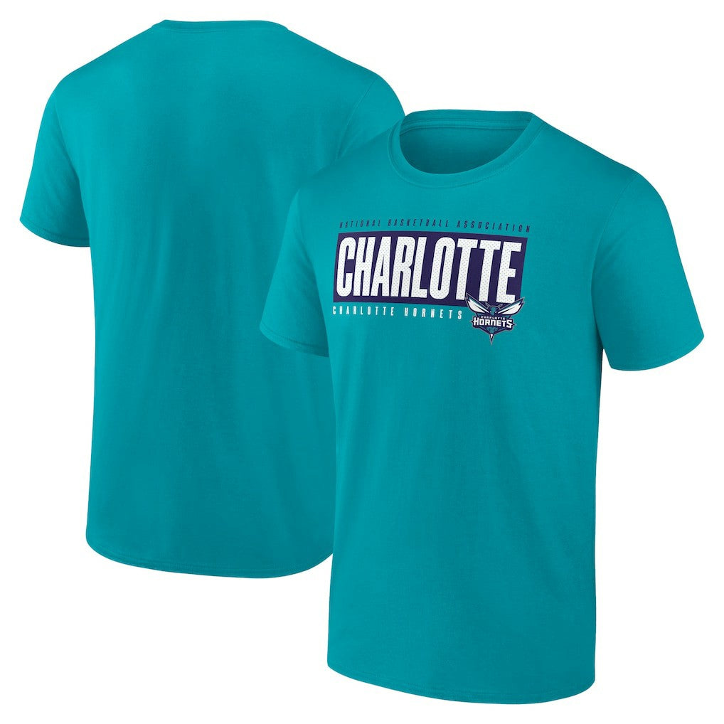 Charlotte Hornets Box Out T-Shirt Teal - Fanatics