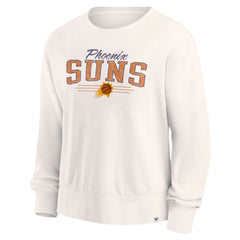 Phoenix Suns Women's Close the Game Pullover Sweatshirt Cream - Fanatics