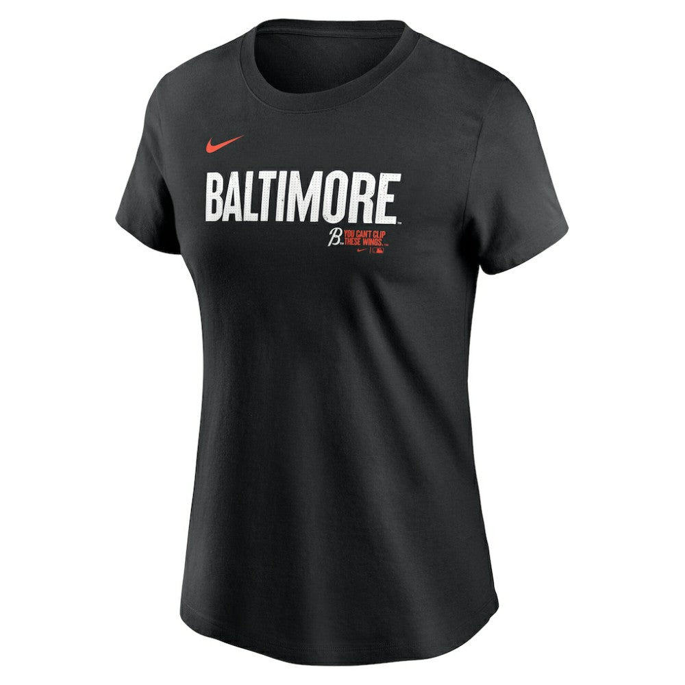 Adley Rutschman Baltimore Orioles Nike Women's City Connect Fuse Name & Number T-Shirt - Black T-shirts