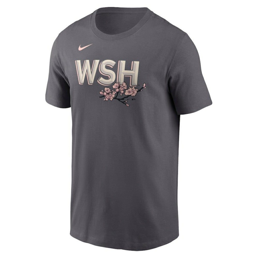 Keibert Ruiz Washington Nationals Nike City Connect Fuse Name & Number T-Shirt - Gray T-shirts