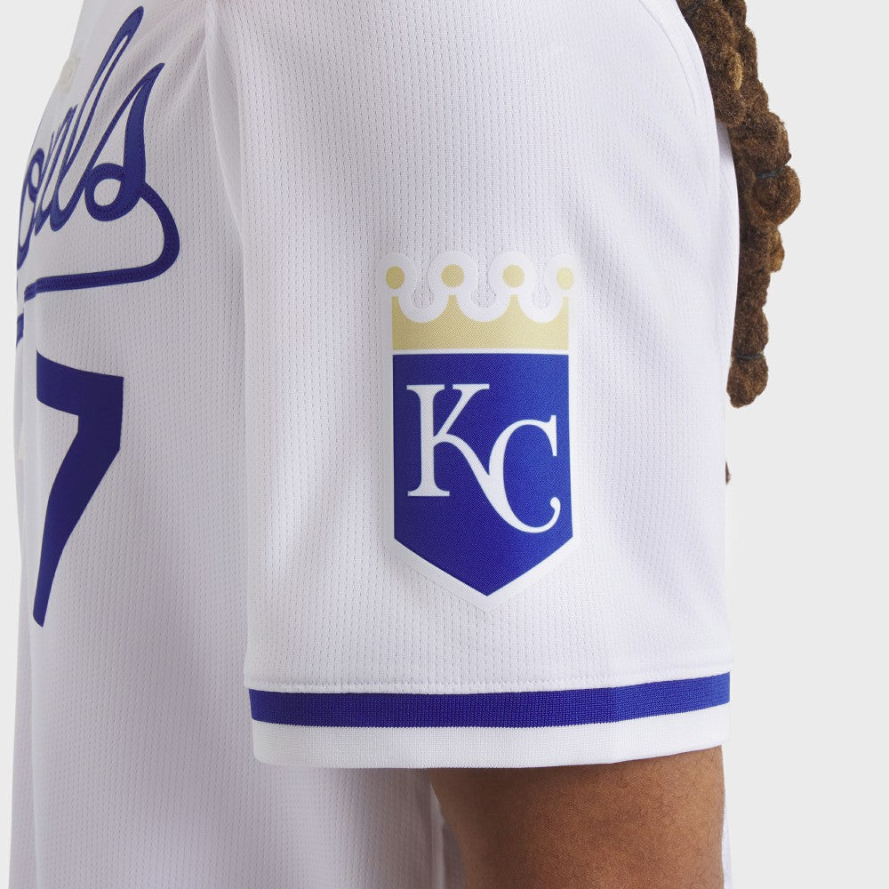 Bobby Witt Jr. Kansas City Royals Nike Home Limited Player Jersey - White Jerseys