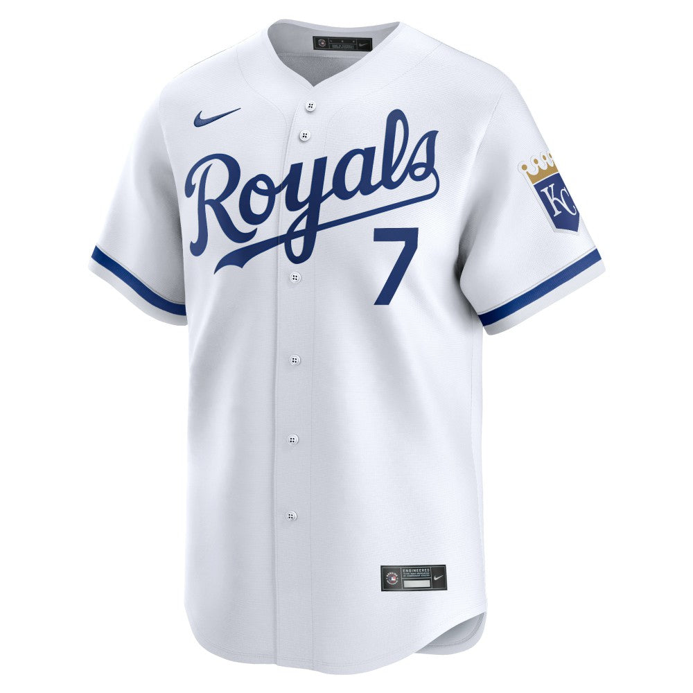 Bobby Witt Jr. Kansas City Royals Nike Home Limited Player Jersey - White Jerseys