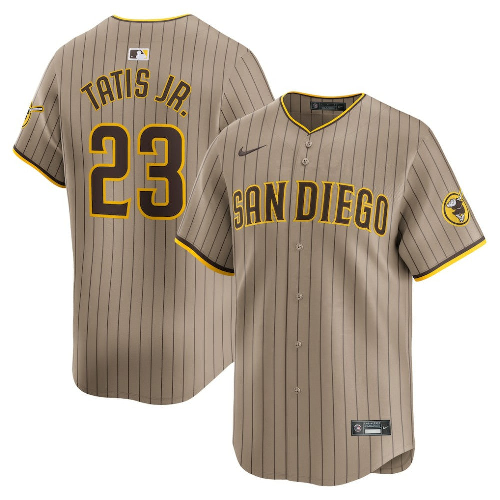 Fernando Tatis Jr. San Diego Padres Nike Alternate Limited Player Jersey - Tan Jerseys
