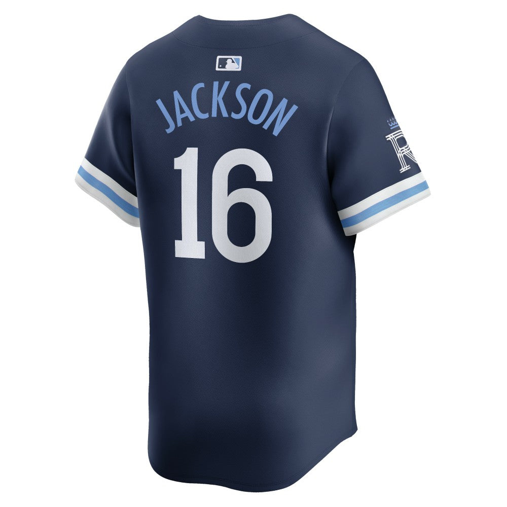 Bo Jackson Kansas City Royals Nike City Connect Retired Player Jersey - Navy Jerseys