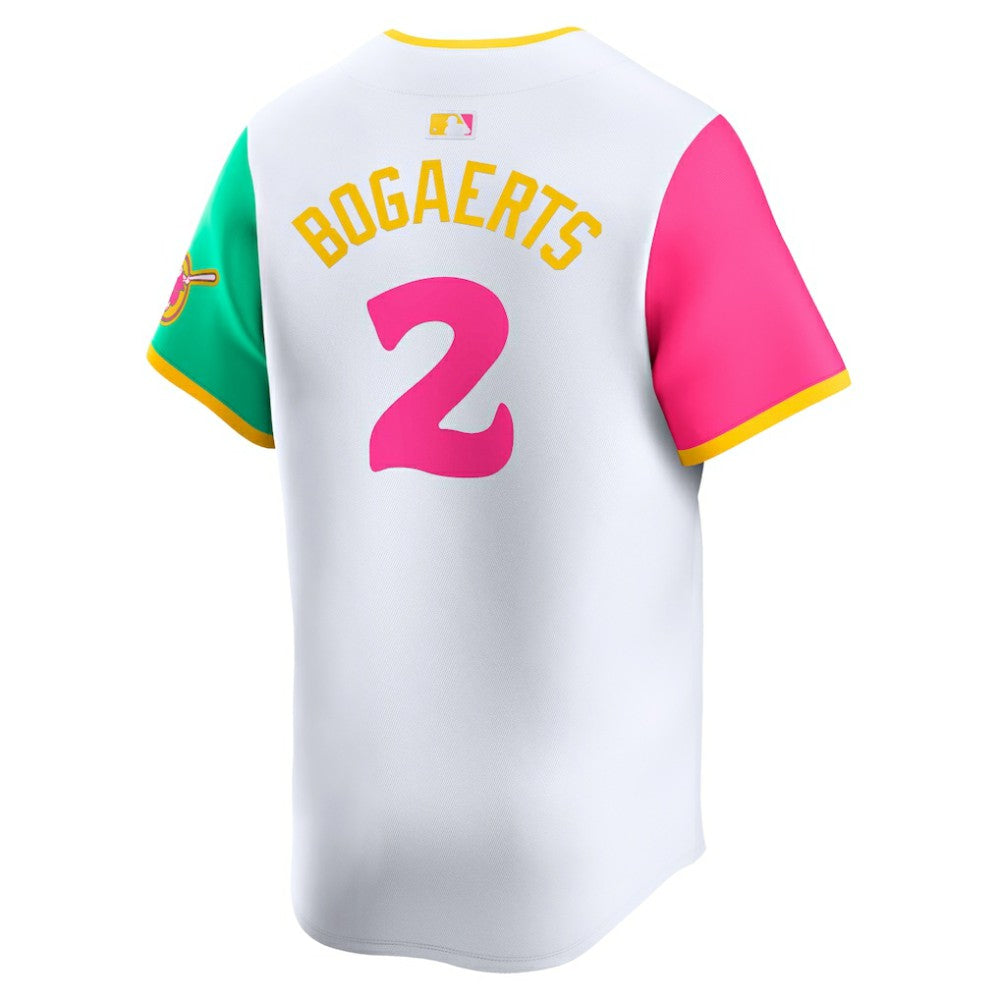 Xander Bogaerts San Diego Padres Nike City Connect Limited Player Jersey - White Jerseys