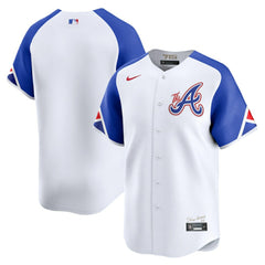 Atlanta Braves Nike City Connect Limited Jersey - White Jerseys