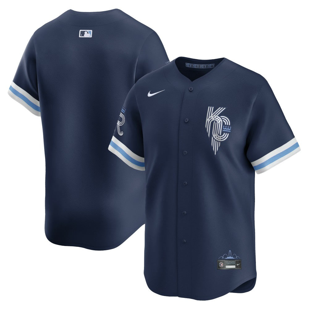 Kansas City Royals Nike City Connect Limited Jersey - Navy Jerseys