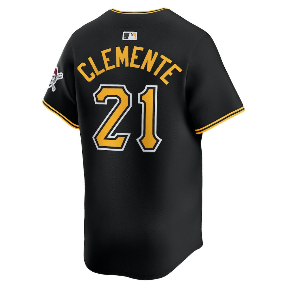 Roberto Clemente Pittsburgh Pirates Nike Alternate Limited Jersey - Black Jerseys