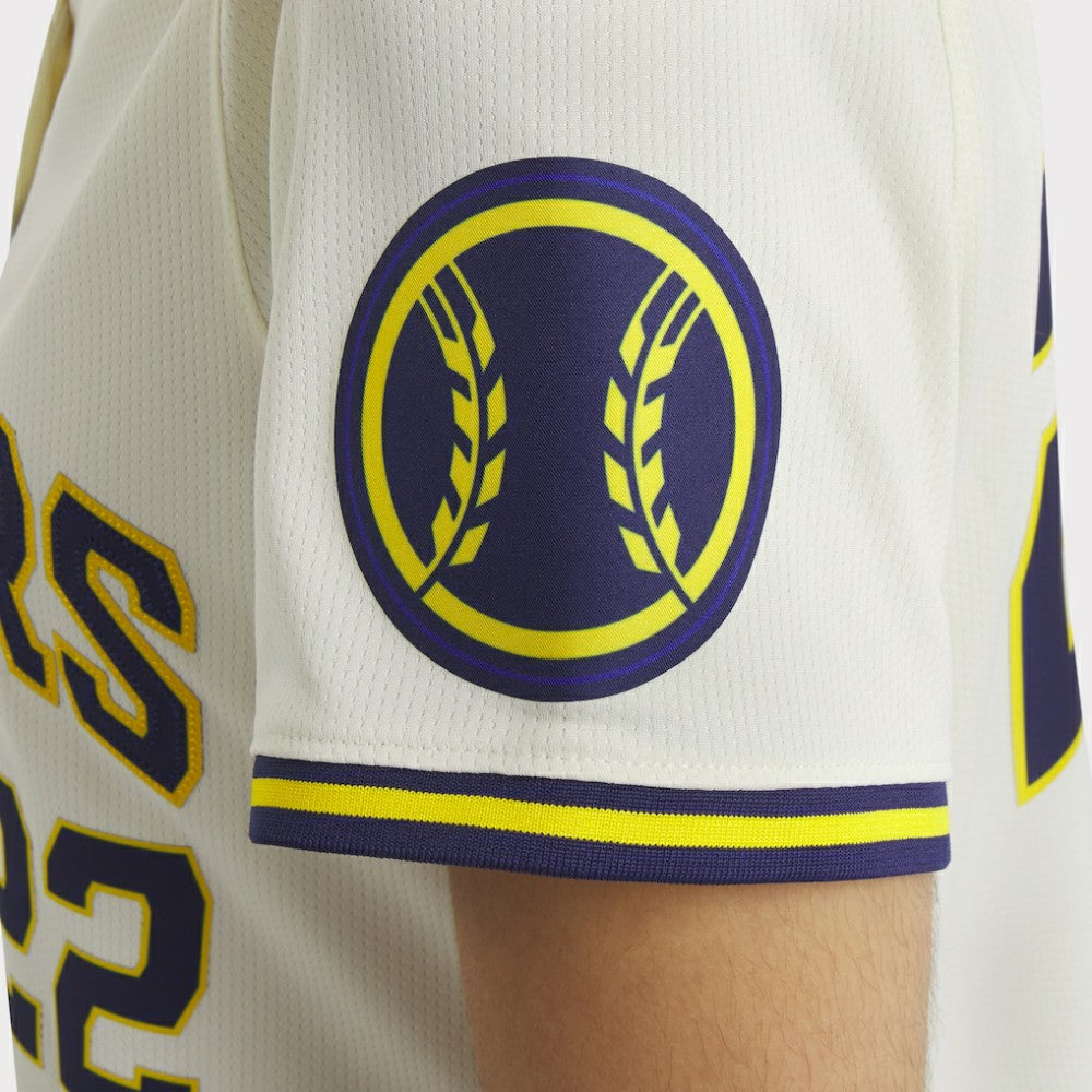 Christian Yelich Milwaukee Brewers Nike Women's Home Limited Player Jersey - Cream Jerseys