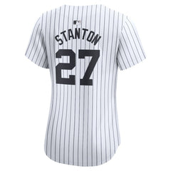 Giancarlo Stanton New York Yankees Nike Women's  Home Limited Player Jersey - White Jerseys