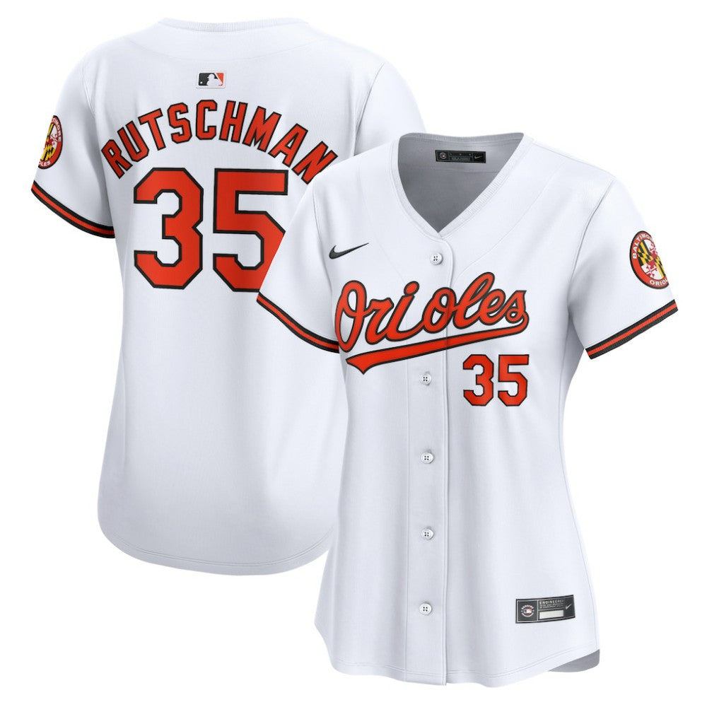 Adley Rutschman Baltimore Orioles Nike Women's Home Limited Player Jersey - White Jerseys