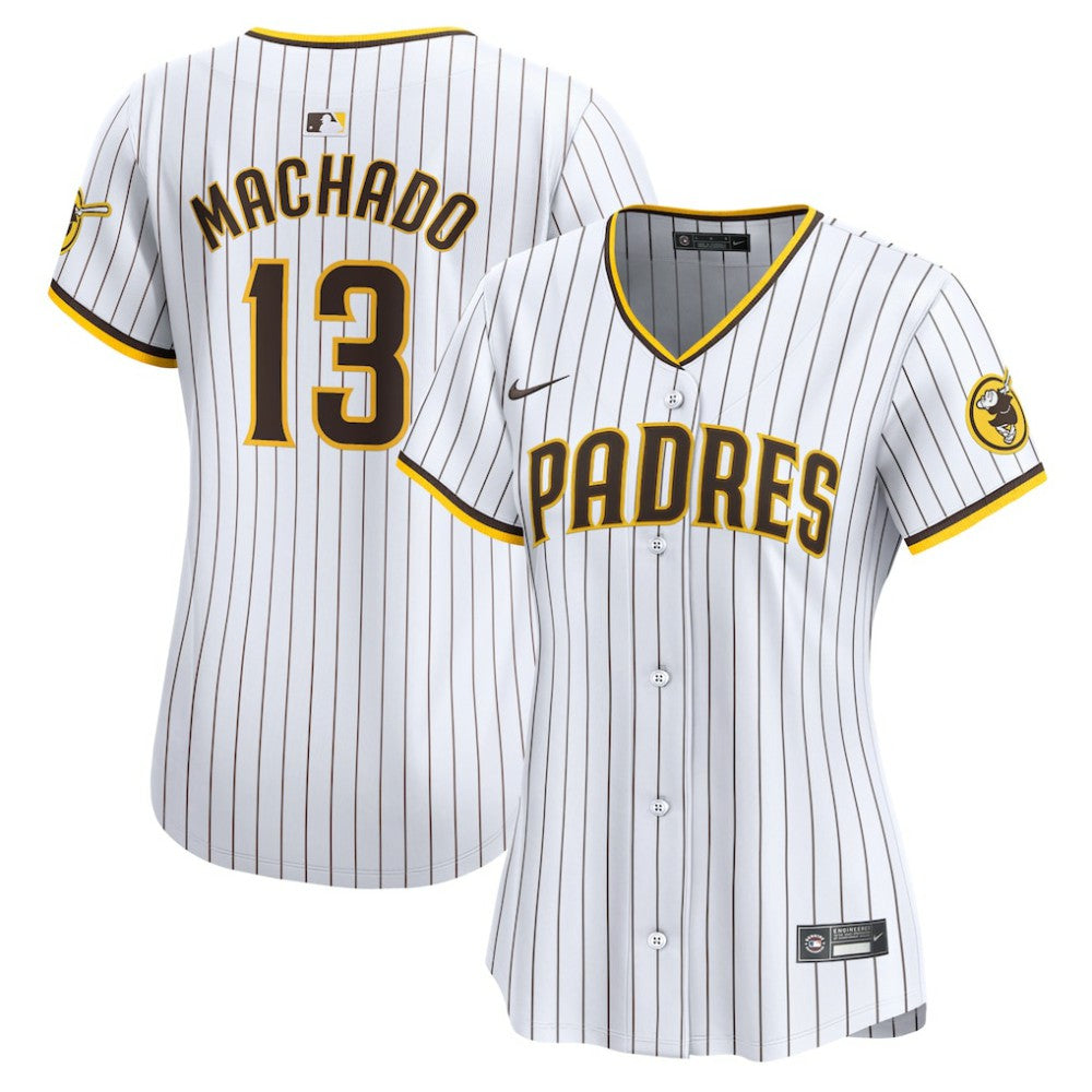 Manny Machado San Diego Padres Nike Women's Home Limited Player Jersey - White Jerseys