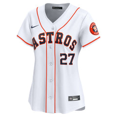 Jose Altuve Houston Astros Nike Women's Home Limited Player Jersey - White Jerseys
