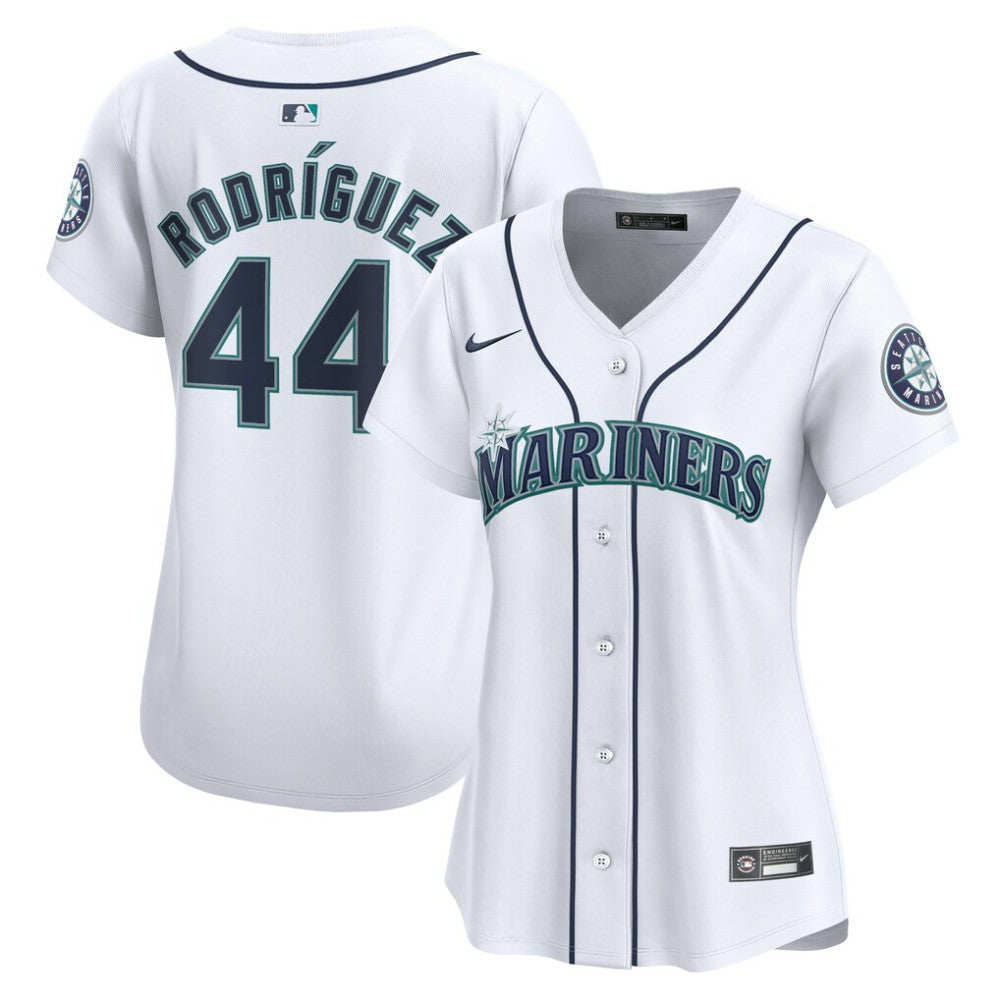 Julio Rodríguez Seattle Mariners Nike Women's Home Limited Player Jersey - White Jerseys