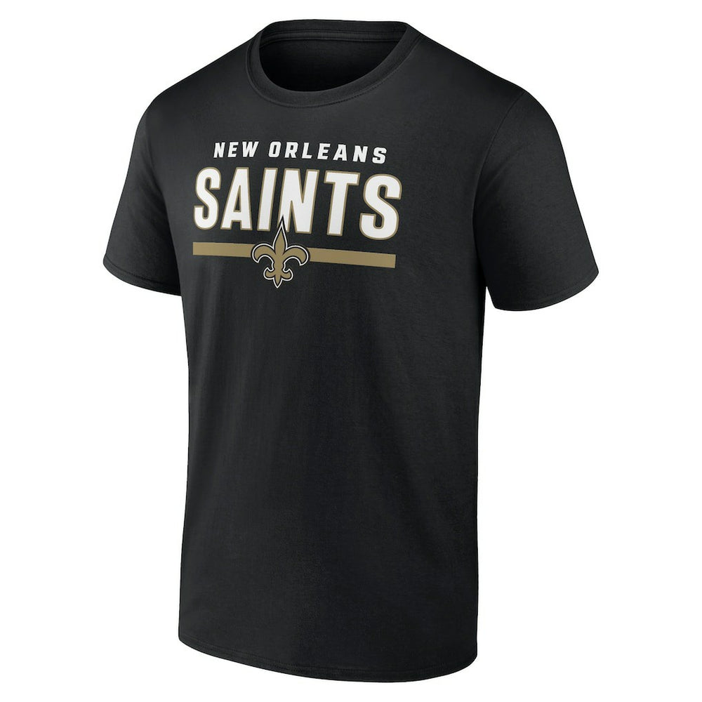 New Orleans Saints Speed & Agility T-Shirt - Black T-shirts