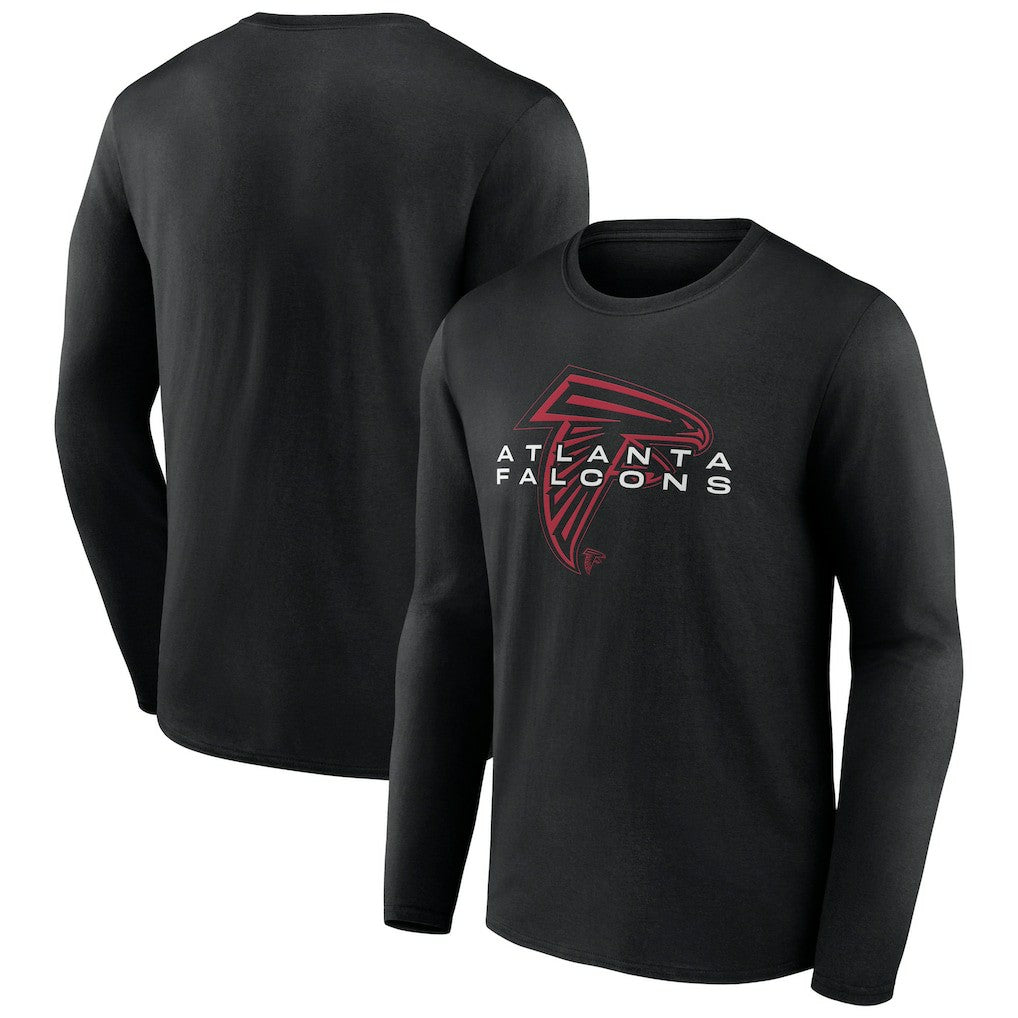 Atlanta Falcons Advance to Victory Long Sleeve T-Shirt - Black T-shirts