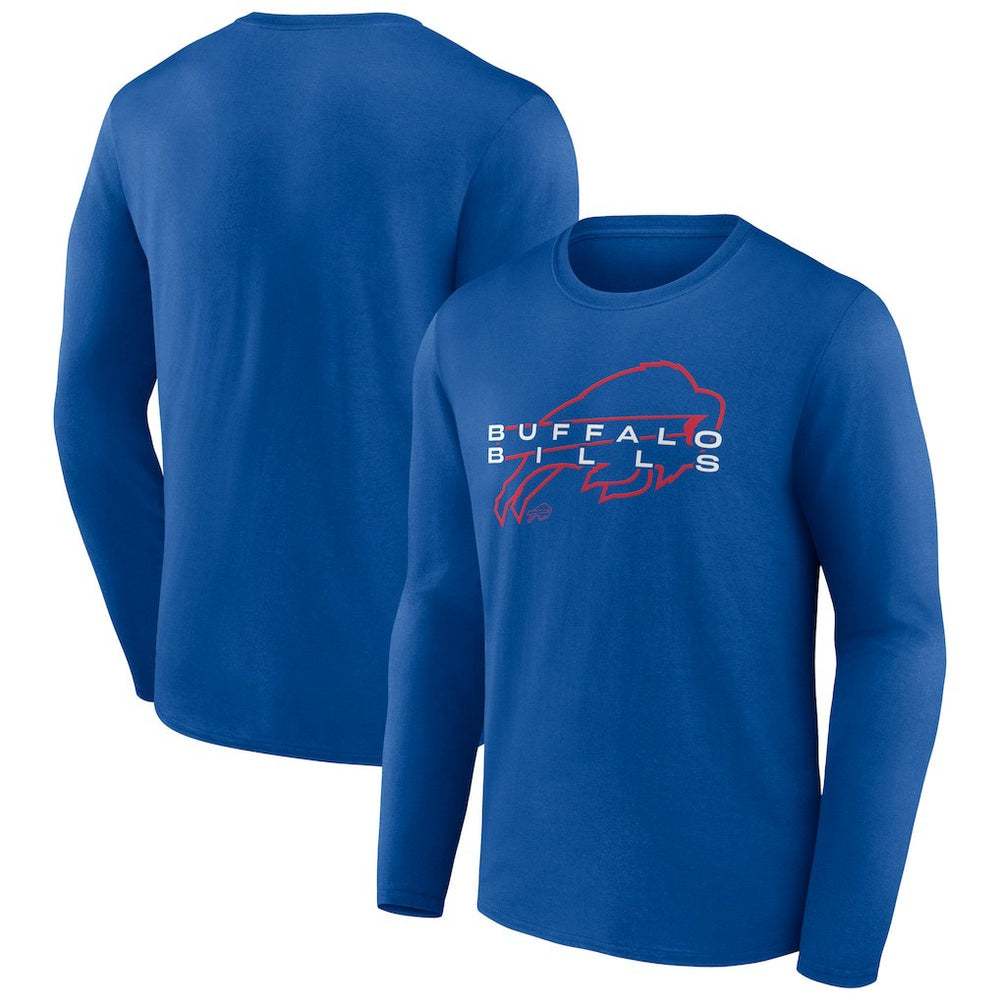 Buffalo Bills Advance to Victory Long Sleeve T-Shirt - Royal T-shirts