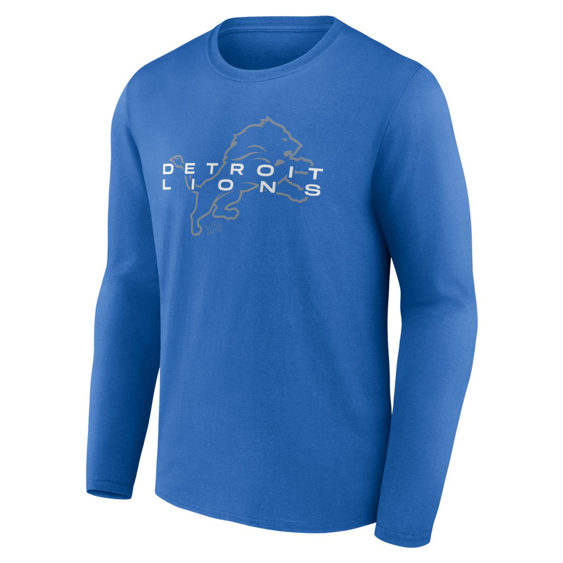 Detroit Lions Advance to Victory Long Sleeve T-Shirt - Blue T-shirts