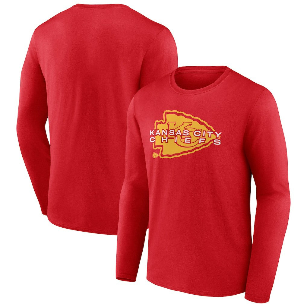 Kansas City Chiefs Advance to Victory Long Sleeve T-Shirt - Red T-shirts