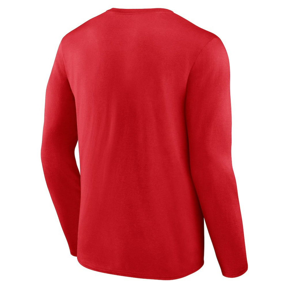 Kansas City Chiefs Advance to Victory Long Sleeve T-Shirt - Red T-shirts