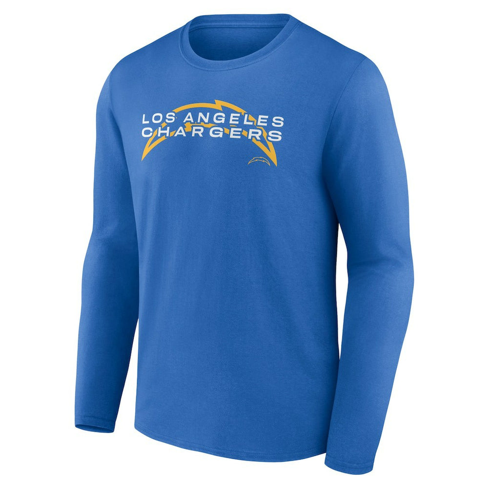 Los Angeles Chargers Advance to Victory Long Sleeve T-Shirt - Powder Blue T-shirts