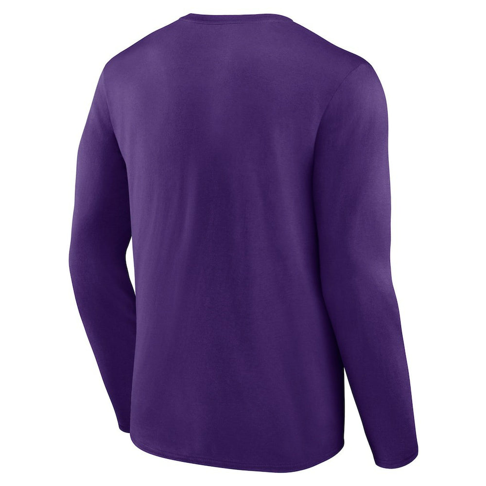 Minnesota Vikings Advance to Victory Long Sleeve T-Shirt - Purple T-shirts
