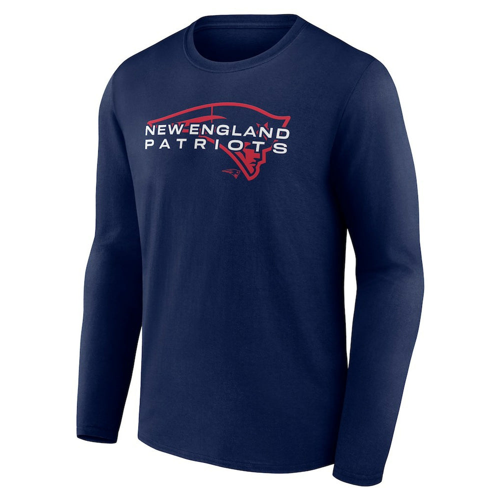New England Patriots Advance to Victory Long Sleeve T-Shirt - Navy T-shirts