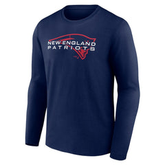 New England Patriots Advance to Victory Long Sleeve T-Shirt - Navy T-shirts