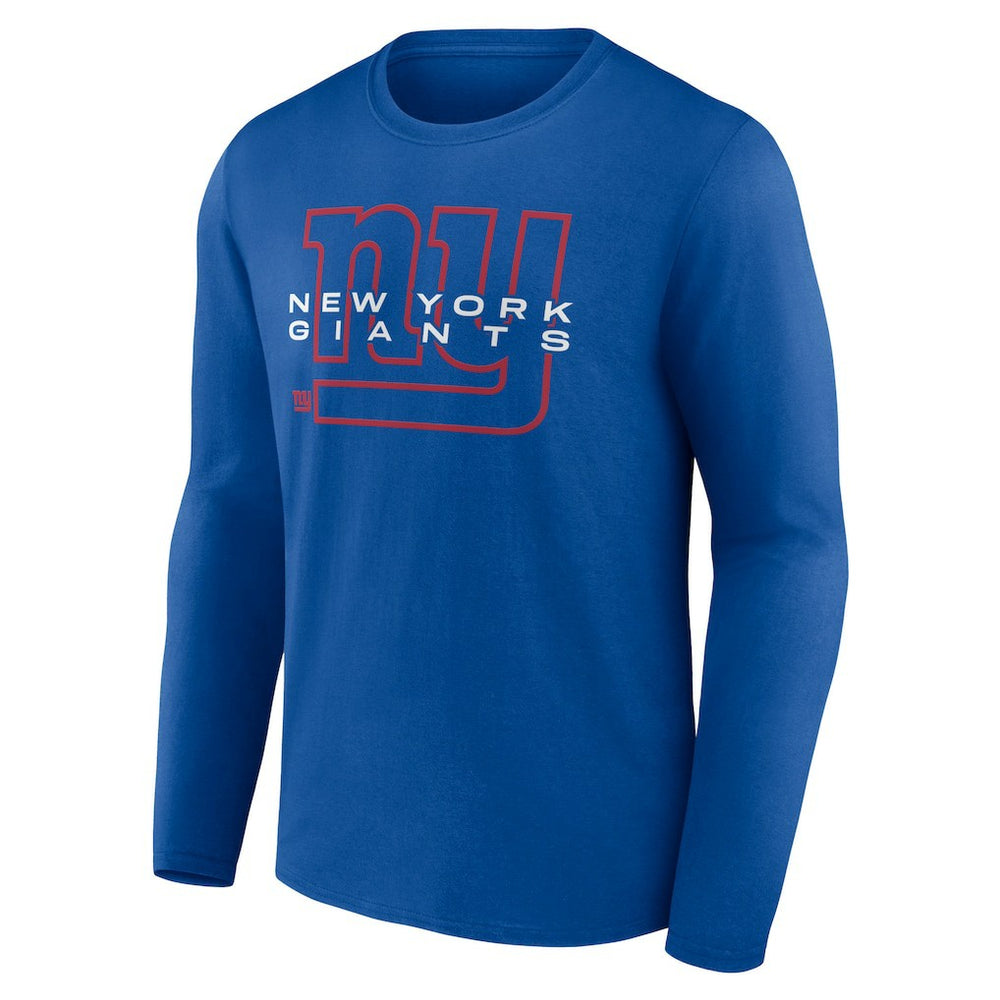 New York Giants Advance to Victory Long Sleeve T-Shirt - Royal T-shirts