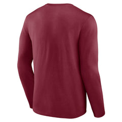 Washington Commanders Advance to Victory Long Sleeve T-Shirt - Burgundy T-shirts