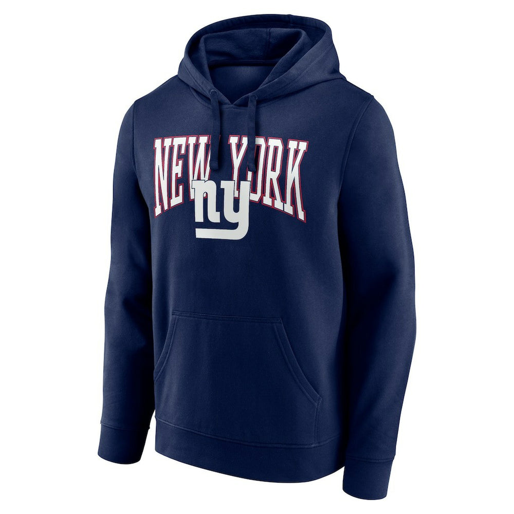 New York Giants Gridiron Classics Campus Standard Pullover Hoodie - Navy Hoodies