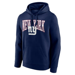 New York Giants Gridiron Classics Campus Standard Pullover Hoodie - Navy Hoodies
