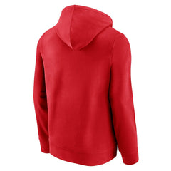 San Francisco 49ers Gridiron Classics Campus Standard Pullover Hoodie - Scarlet Hoodies