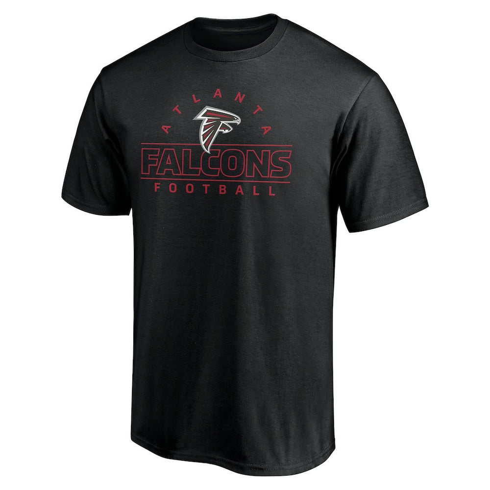 Atlanta Falcons Dual Threat T-Shirt - Black T-shirts