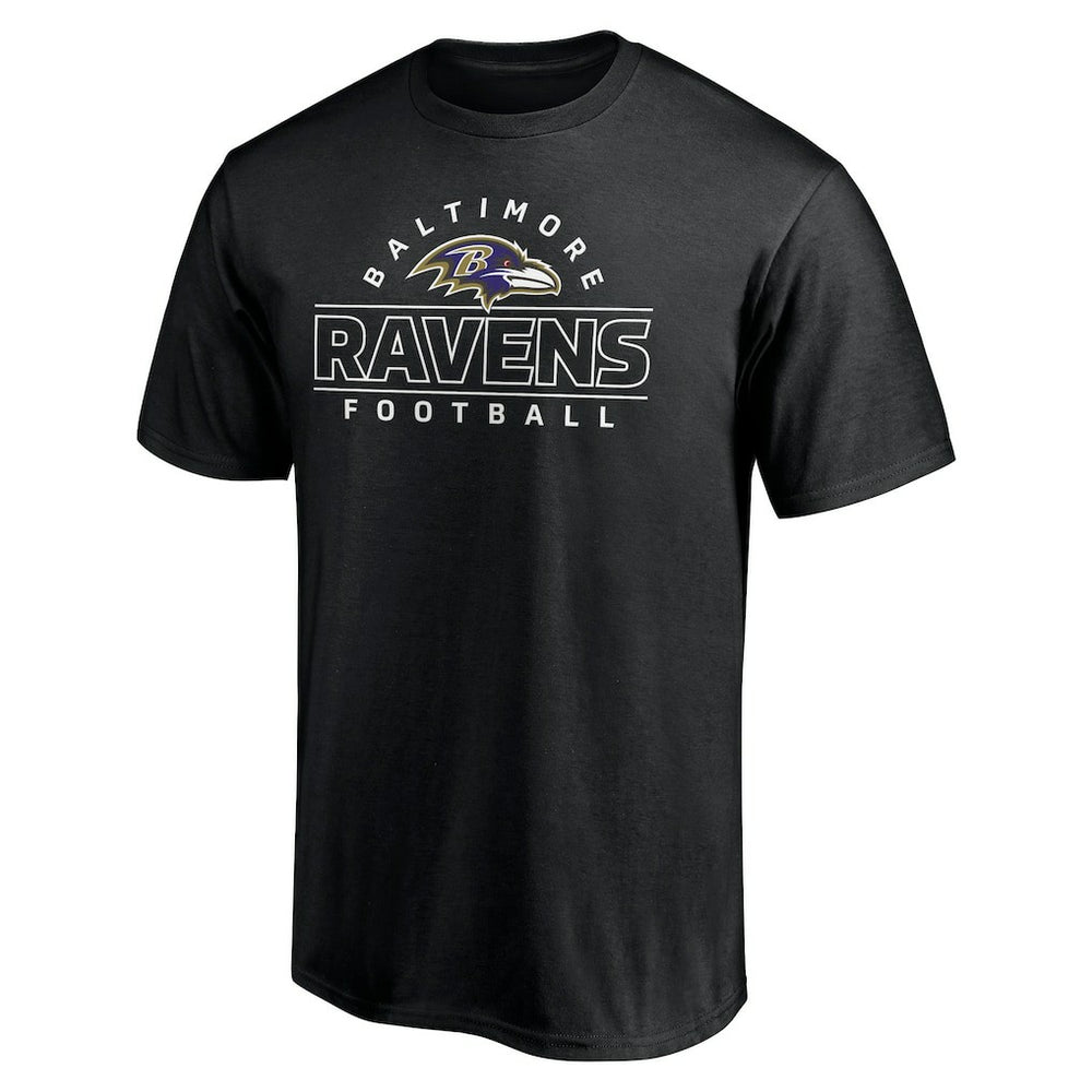 Baltimore Ravens Dual Threat T-Shirt - Black T-shirts